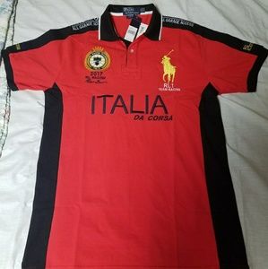 Polo Ralph Lauren RL Racing Shirt Italia XXL